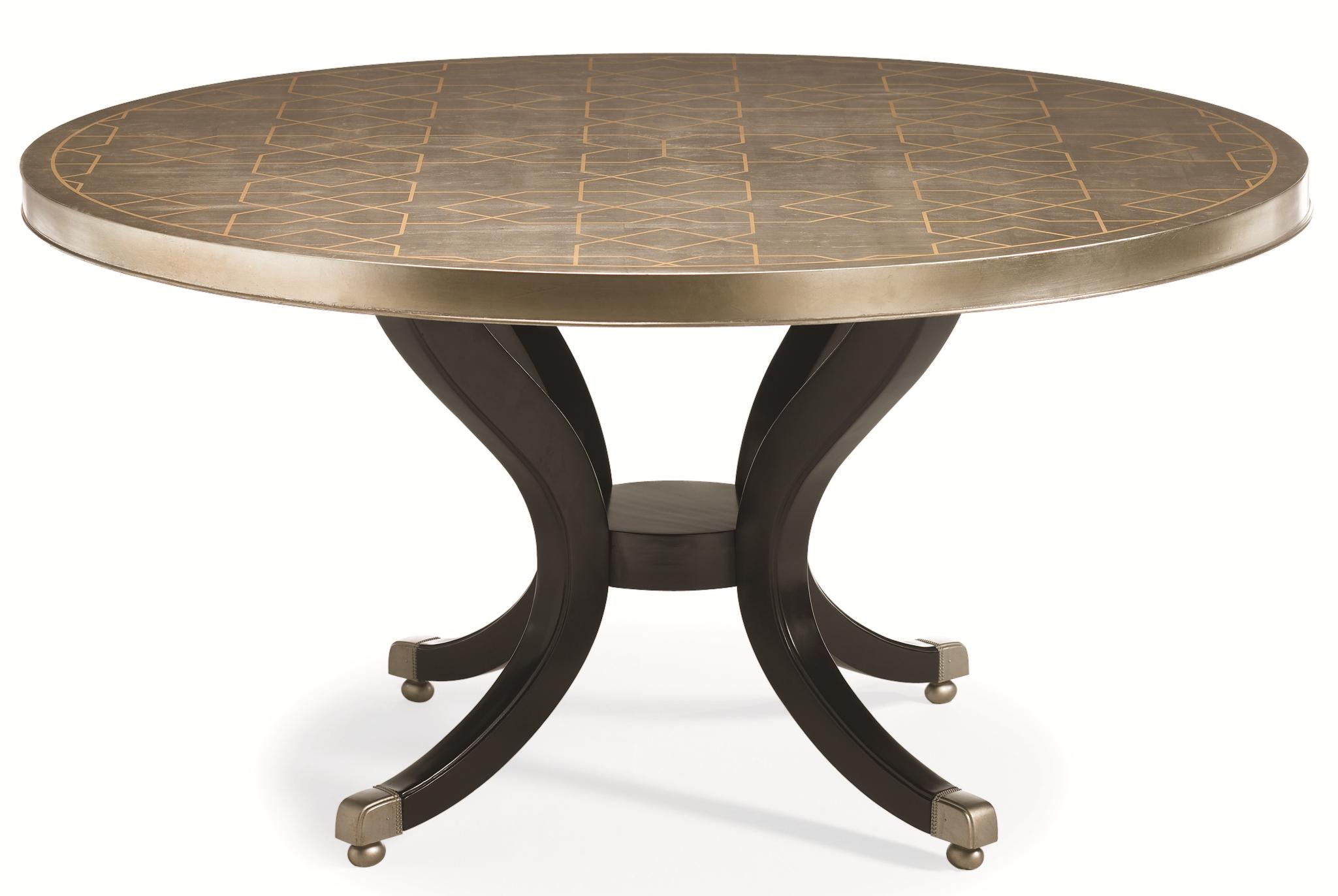 60 inch round dining store table with leaf